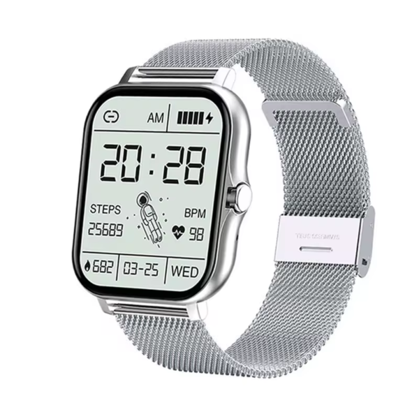 STILL Metal strap smart watch BT call heart rate blood pressure oxygen sport fitness tracker - Image 3